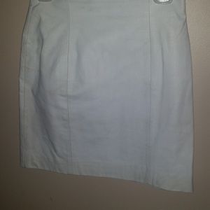 Leather skirt